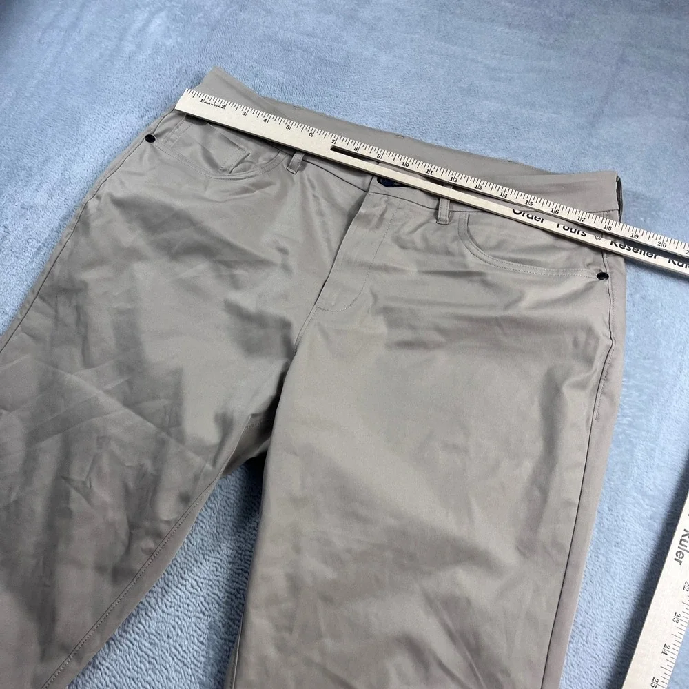 Public Rec Workday Pants Mens 34x30 Khaki Tan Straight Leg Chino Performance